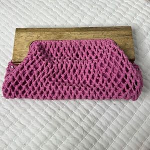 Fabric tied Clutch